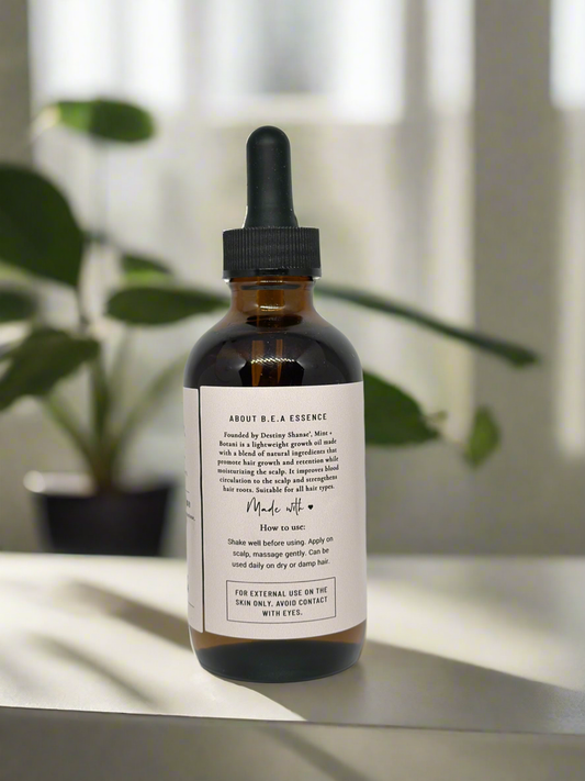 mint + botani | Stimulating Hair Growth Oil 4 oz